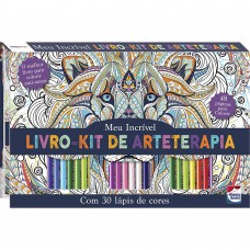 Meu Incrível LIVRO de Arteterapia p/Colorir