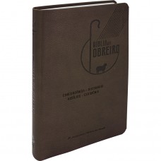 Bíblia Sagrada ARA de Estudo, Letra Grande, com palavras de Jesus destacadas, com mapa, Capa Couro Sintético Vinho