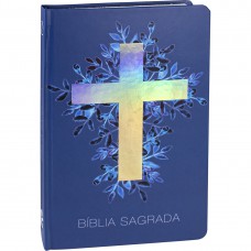Bíblia Sagrada ARA, Letra Regular, Capa Dura Ilustrada: Cinza
