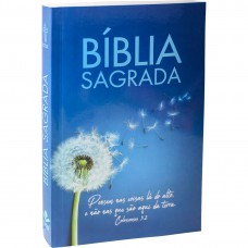 Bíblia Sagrada NTLH, Letra Regular, com mapa, Capa Brochura Azul