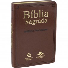 Bíblia Sagrada NAA, Letra Regular, com mapa, Capa Couro Sintético Marrom Bíblia Sagrada NAA, Letra Regular, com mapa, Capa Couro Sintético Marrom