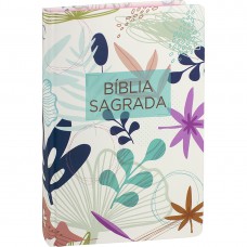 Bíblia Sagrada ARA,para Mulher, Letra Regular, Capa Dura Floral