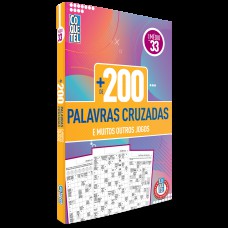Livro Mais 200 Palavras Cruzadas nível médio Ed 33 Livro Mais 200 Palavras Cruzadas nível médio Ed 33