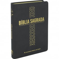 Bíblia Sagrada ARC, Letra Grande, Capa Couro Sintético Preta Bíblia Sagrada ARC, Letra Grande, Capa Couro Sintético Preta