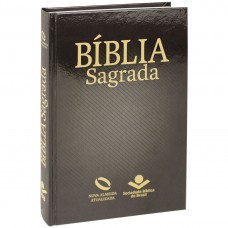 Bíblia Sagrada NAA, Letra Regular, Tamanho Grande, Capa Dura Preta