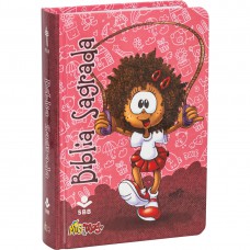 Bíblia Sagrada NTLH para Criança, Letra Maior, com mapa, Capa Dura Ilustrada: Rosa