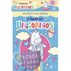 A magia dos unicórnios - Kit com máscara