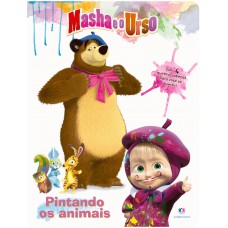 Masha e o urso - Pintando os animais