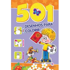 501 desenhos para colorir