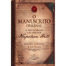 O manuscrito original - livro de bolso