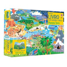Planeta Terra: Livros com quebra-cabeças
