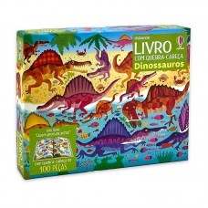 Dinossauros: Livro Com Quebra-Cabeça