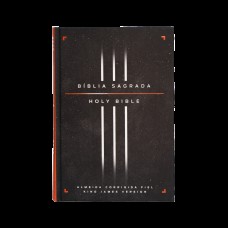 Bíblia Bilíngue ACF/KJV, Português/Inglês, Capa dura, Leitura Perfeita