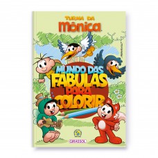 Turma da Mônica - Mundo das Fábulas para Colorir
