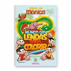 Turma da Mônica - Mundo das Lendas para Colorir
