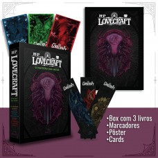 Box H. P. Lovecraft: O Panteão dos Mitos + Pôster + Marcadores