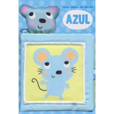 Azul: amigos animais com chocalho Azul: amigos animais com chocalho