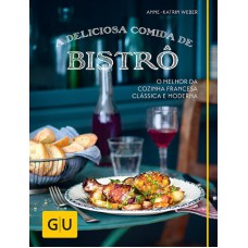 A deliciosa comida de bistrô