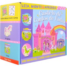 Castelo de contos de fadas: leia, monte e aprenda