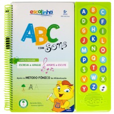 Escute e Aprenda! Escreva Apague ABC com Sons (Escolinha Todolivro)
