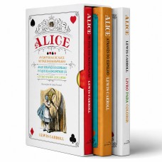 Box - Alice nos país das maravilhas + Alice através do espelho + Alice para colorir