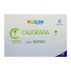 Escolinha sistema de caligrafia: Letra bastão