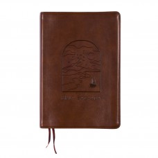 Bíblia A21 The Purpose Book, Letra tradicional, com espaço para anotação, Capa luxo Marrom Janela