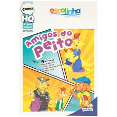 Escolinha HQ (32p): Amigos do peito