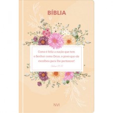Bíblia Sagrada Feminina | Feliz é a Nação | Capa Dura | NVI