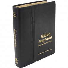 Bíblia Sagrada NAA, Letra Gigante, Capa Couro Legítimo Preta Bíblia Sagrada NAA, Letra Gigante, Capa Couro Legítimo Preta