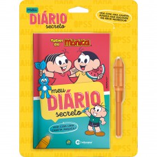 Meu Diário Mágico com caneta Turma da Mônica