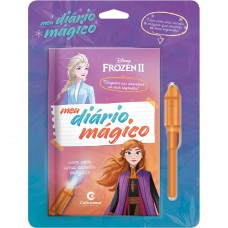 Meu Diário Mágico com caneta Frozen 2