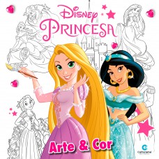Arte e cor Disney Princesas