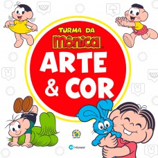Arte e cor Turma da Mônica