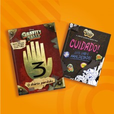Kit Diário perdido de Gravity Falls + Livro de colorir de Gravity Falls Kit Diário perdido de Gravity Falls + Livro de colorir de Gravity Falls