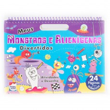 Meu grande livro de rabiscar pintar:Monstros