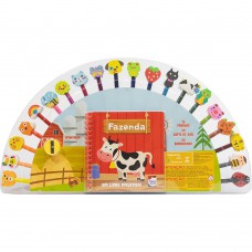 Um livro-kit divertido! Na Fazenda