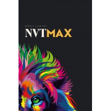 Bíblia NVT Max, Letra Regular, Com Plano de Leitura Anual, Introdução aos Livros Bíblicos, Capa Dura Leão