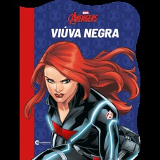 Livro Recortado Marvel Viúva Negra Livro Recortado Marvel Viúva Negra