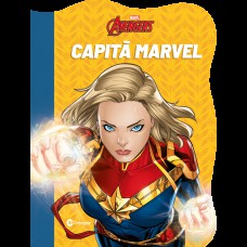 Livro Recortado Marvel Capitã Marvel Livro Recortado Marvel Capitã Marvel