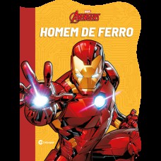 Livro Recortado Marvel Homem de Ferro Livro Recortado Marvel Homem de Ferro