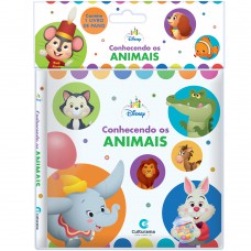 Livro de Pano Disney Baby - Conhecendo os Animais Livro de Pano Disney Baby - Conhecendo os Animais