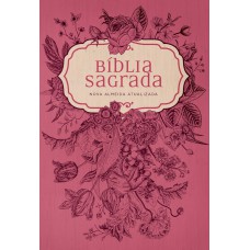 Bíblia NAA Pink Flowers Bíblia NAA Pink Flowers