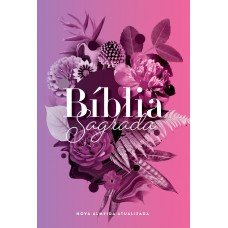 Bíblia NAA Buquê Roxo - Letra Normal Bíblia NAA Buquê Roxo - Letra Normal