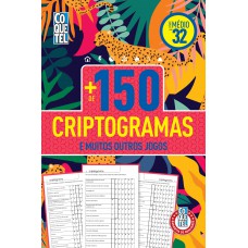 Livro Coquetel Mais de 150 Criptogramas Nível Médio Ed 32 Livro Coquetel Mais de 150 Criptogramas Nível Médio Ed 32