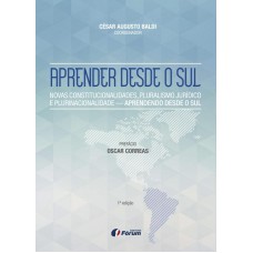 Aprender desde o sul - Novas constitucionalidades, pluralismo jurídico e plurinacionalidade - Aprendendo desde o sul