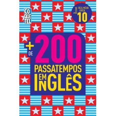 Livro Coquetel Mais de 200 Passatempos em Inglês Ed 10 Livro Coquetel Mais de 200 Passatempos em Inglês Ed 10