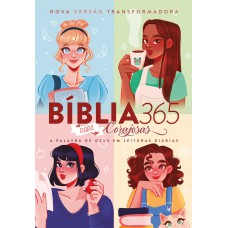 Bíblia 365 NVT, Leituras Diárias, Letra Regular, Capa Brochura Corajosas