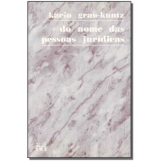 Do nome das pessoas jurídicas - 1 ed./1998