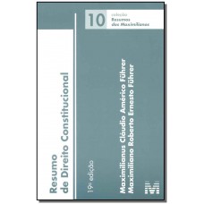 Resumo (10) direito constitucional - 19 ed./2015 Resumo (10) direito constitucional - 19 ed./2015
